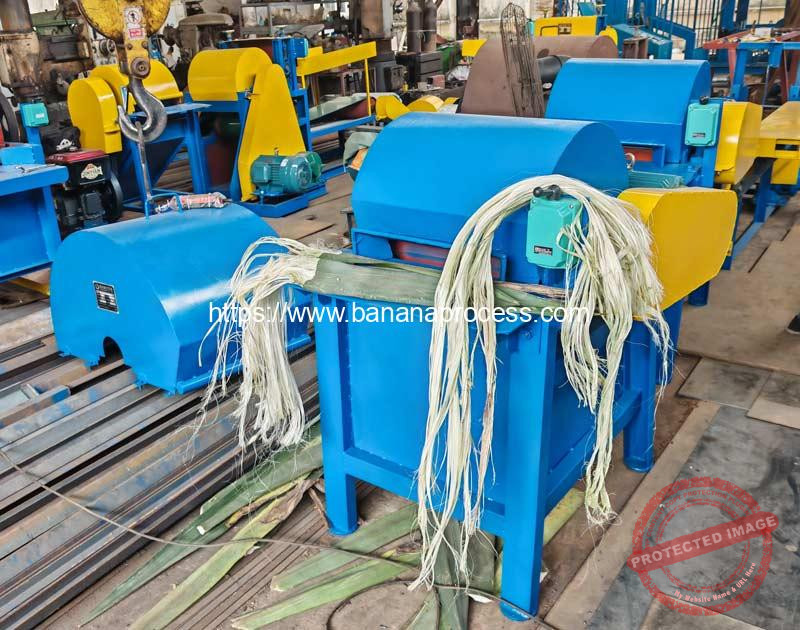 Semi-Automatic-Sisal-Fiber-Extracting-Making-Machine-Delivery-for-Nigeria-Customer